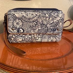 Sakroots Luna Smartphone Crossbody wristlet